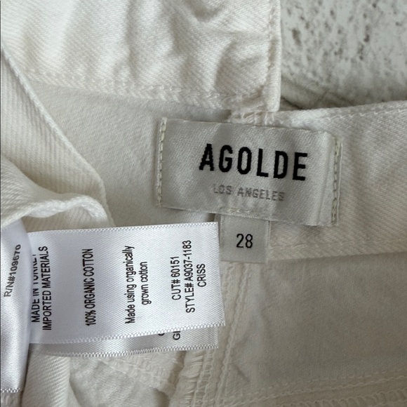 Agolde Criss Cross Jeans - Picture 8 of 9